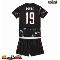Camisa de Futebol Canadá Alphonso Davies #19 Equipamento Secundário Infantil Mundo 2026 Manga Curta (+ Calças curtas)